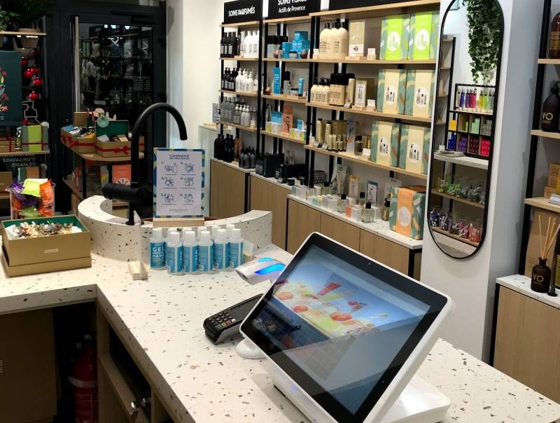 logiciel de gestion point de vente chez La Compagnie de Provence à Annecy